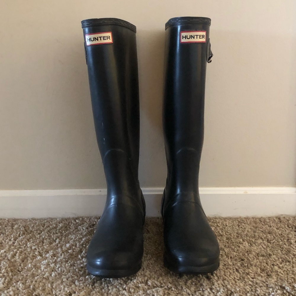 Black Original Tall Hunter Boots